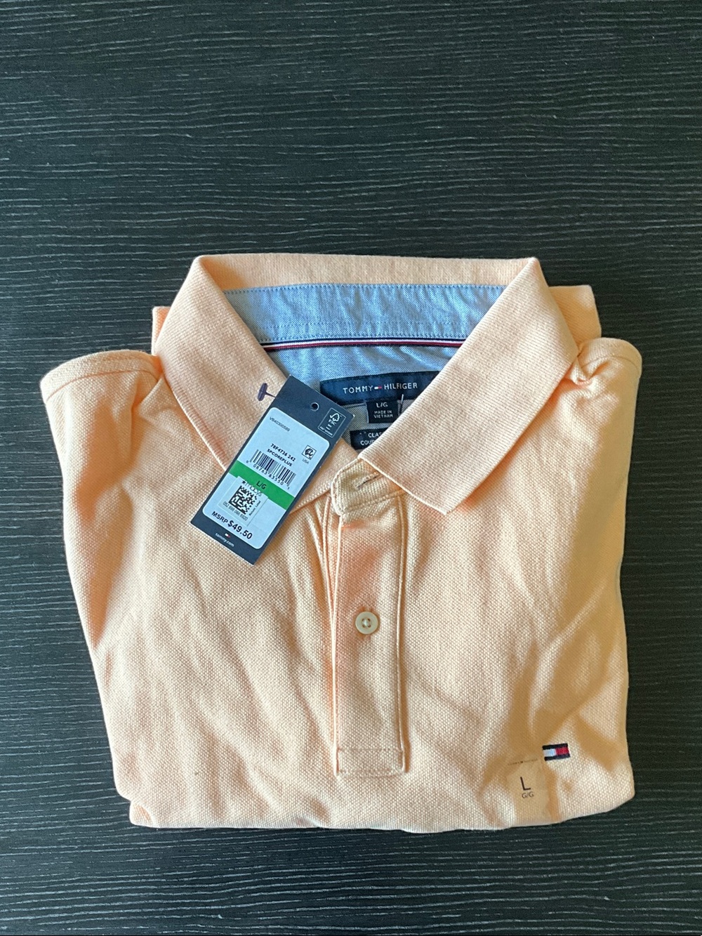 Tommy Hilfiger Men's Peach Polo